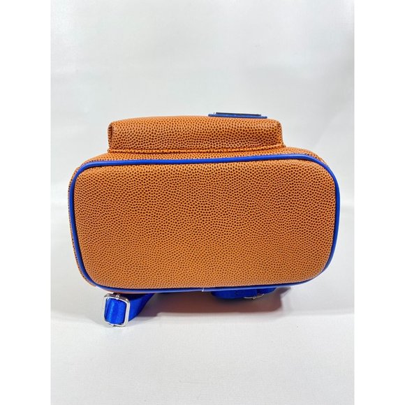 ✅️Loungefly NBA Philadelphia 76ers Basketball Textured Mini Backpack